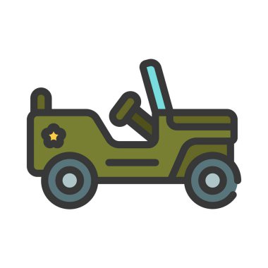 cip simgesi, vektör illüstrasyonu basit tasarım