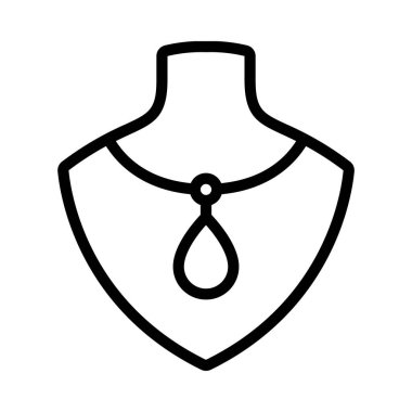  Kolye simge tasarlamak vektör 