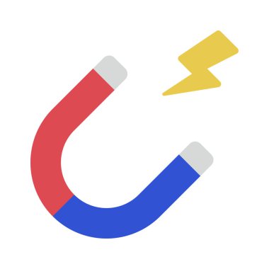 Manyetik Güç Ağı vektör çizimi