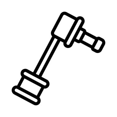 Stabiliser Rod ağ ikonu vektör çizimi 