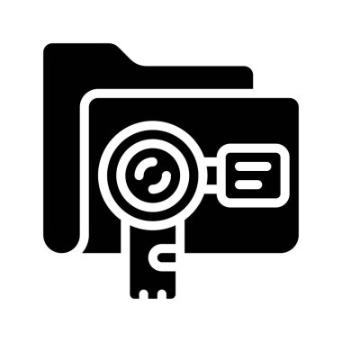 Kamera Dizini simgesi, vektör illüstrasyonu 