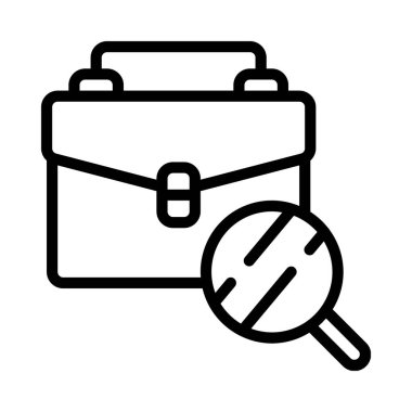 İş Analizi simge vektör çizim