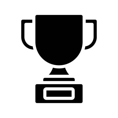 kupa ödülü izole edilmiş ikon vektör illüstrasyon tasarımı