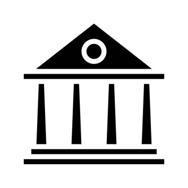 Banka oluşturma vektör simgesi, illüstrasyon 