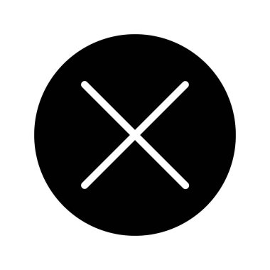 Simge Basit Vektör Resimlerini Çapraz