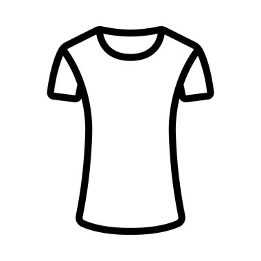 Tişört web simgesi, vektör illüstrasyonu         