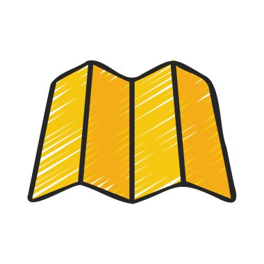 harita web simgesi vektör illüstrasyonu                           