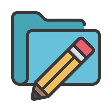 Dizin simgesi, vektör illüstrasyonunu düzenle 