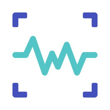 Ses Tanıma Ağı vektör çizimi