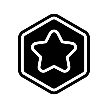 Oyun Token simgesi, vektör illüstrasyonu basit tasarım