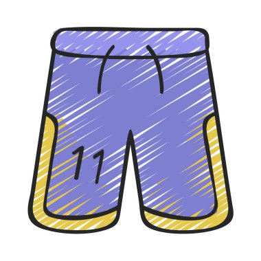  Basketbol Kısa web simgesi vektör illüstrasyonuName