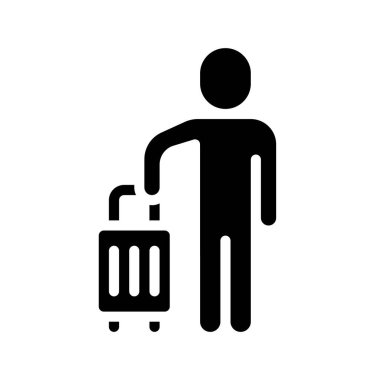 Tatil Sandığı Kişisi Web simgesi çizimi