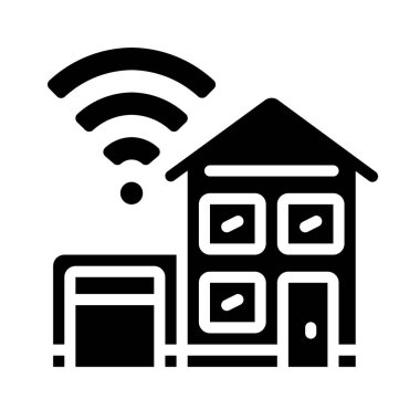 Smart Home icon, vector illustration 