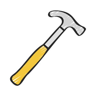 Pençe Çekici web simgesi vektör illüstrasyonu