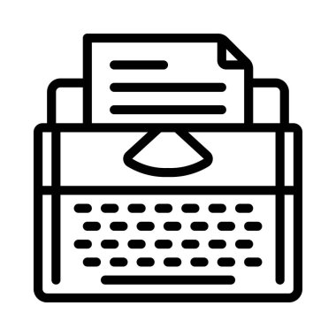 Yazıcı Web simgesi vektör illüstrasyonunu kopyala 