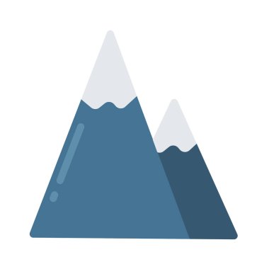 dağ ikonu vektör illüstrasyonu