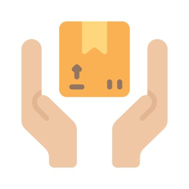 Dikkatli Web simgesi vektör illüstrasyonuyla Kullan