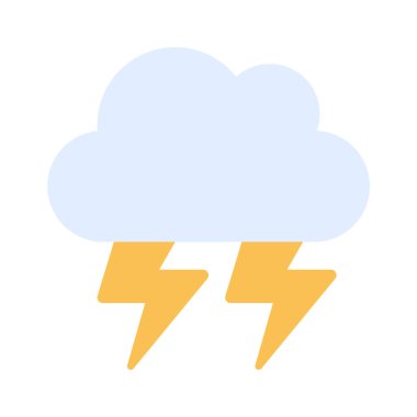 Aydınlatılan Bulut web simgesi vektör çizimi