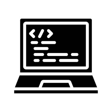 Program vektör illüstrasyonu, simge ögesi arkaplanı              