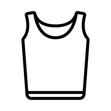 Tank Üst düz simgesi, vektör illüstrasyonu