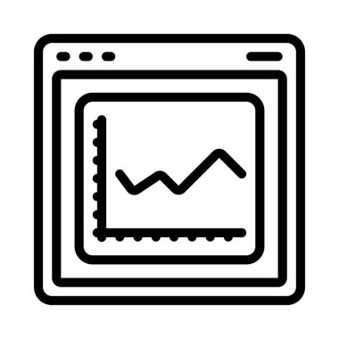 Veri Parçacığı simgesi, vektör illüstrasyonu  