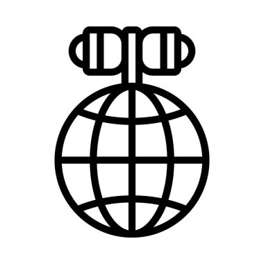 İnternet Pazarlama Web simgesi vektör illüstrasyonu