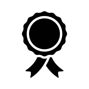 Kurdele Ödülü izole edilmiş ikon vektör illüstrasyon tasarımı         