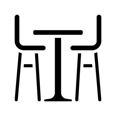 Uzun Tablo Ağ ikonu vektör illüstrasyonu 