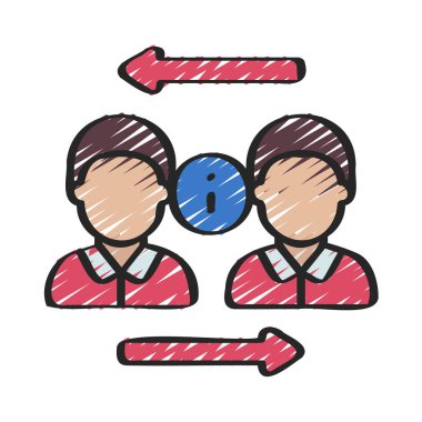 İçeriden Ticari Web simgesi vektör illüstrasyonu