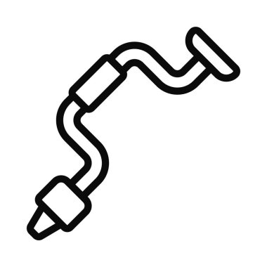 Sarmal El Sondaj Ağı vektör çizimi