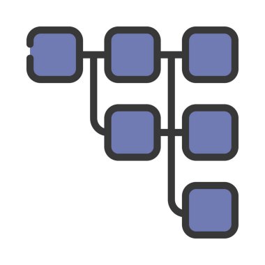 Yazılım Geliştirme Yapısı vektör çizimi 