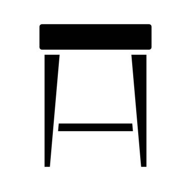 Çekmece Tablosu düz simgesi yok, vektör illüstrasyonu 