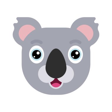 Koala web icon vector illustration 