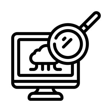 Web simgesi düz tasarım, vektör illüstrasyonuName