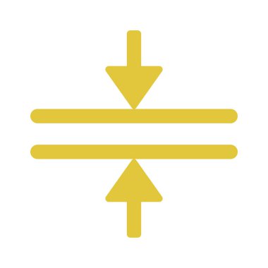 Okları Sıkıştır web simgesi vektör resimlemesi