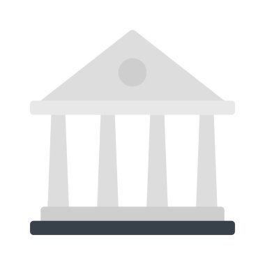 Banka oluşturma vektör simgesi, illüstrasyon 