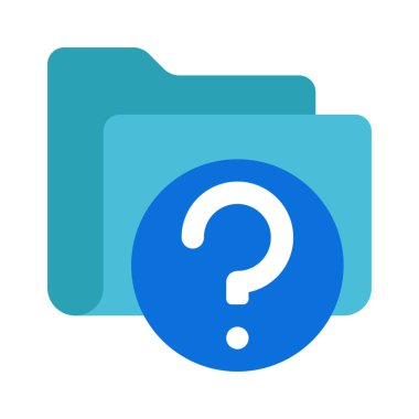 Soru İşareti Dizin vektör çizimi 