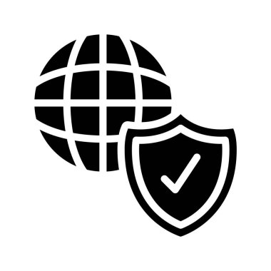 Kalkan basit kutsal kişilerin resmi, vektör çizim