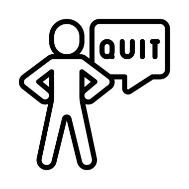 Görev web simgesi vektör illüstrasyonundan çık