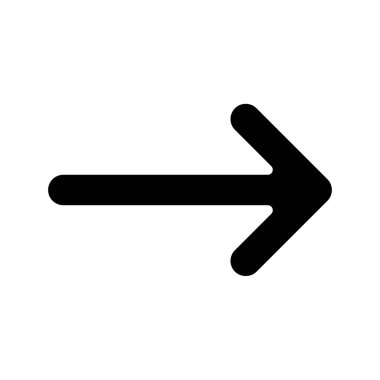 ok sağ simge vektör illüstrasyonu