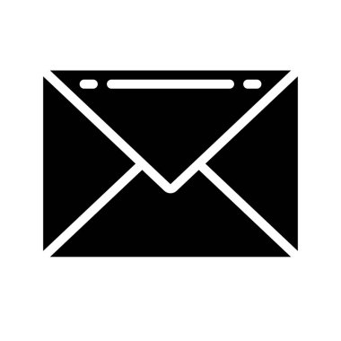 posta simgesi, vektör illüstrasyonu 