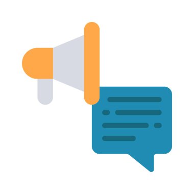 Ad Yorumları web simgesi vektör illüstrasyonu