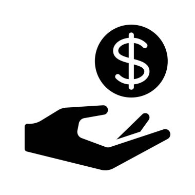 Para web sitesi vektör illüstrasyonunu ver