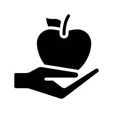 Apple web simgesi vektör illüstrasyonunu ver