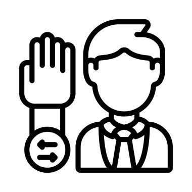 İçeriden Ticari Web simgesi vektör illüstrasyonu