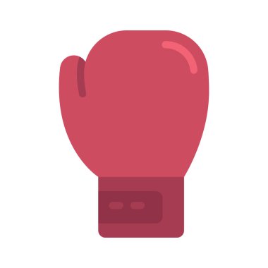 Boks eldiveni simge vektör çizim 