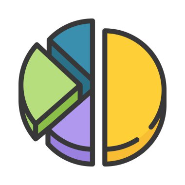 Pasta çizelgesi renk simgesi