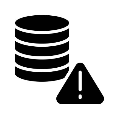 Veritabanı Hatası, Veri Hatası, Vektör Simgesi
