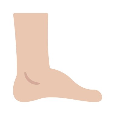 Ayak bileği ağ ikonu vektör illüstrasyonu