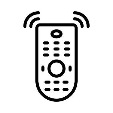 Uzaktan Denetim simgesi vektör illüstrasyon tasarımı